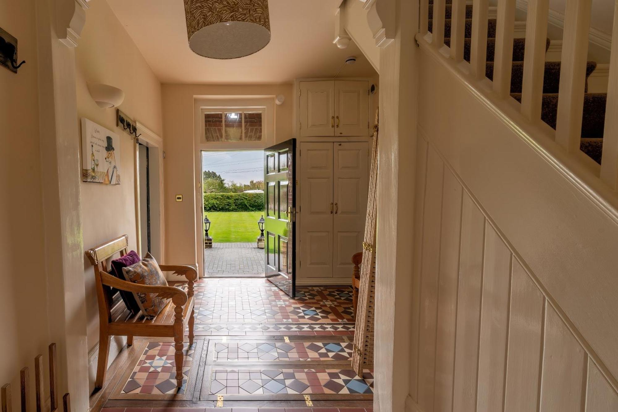 Blackgreaves Farmhouse Bed & Breakfast Lea Marston Exterior foto